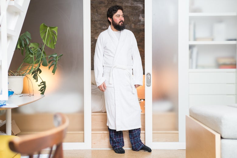 Restoration Hardware Luxury Plush Long Robe